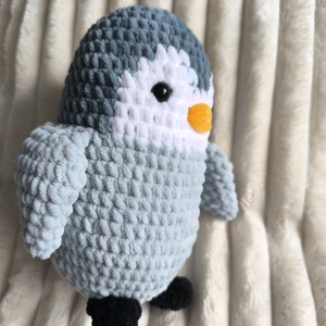 Milo, a horgolt pingvin - játék & sport - plüssállat & játékfigura - más figura - Meska.hu