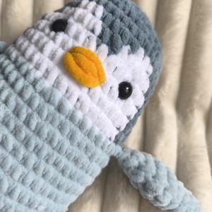 Milo, a horgolt pingvin - játék & sport - plüssállat & játékfigura - más figura - Meska.hu