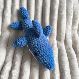 Fincsi, a horgolt cápa - játék & sport - plüssállat & játékfigura - más figura - Meska.hu