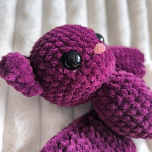 Bíborka, a horgolt denevér - játék & sport - plüssállat & játékfigura - más figura - Meska.hu