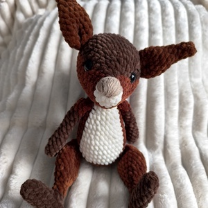 Mandula, a horgolt mókus, Játék & Sport, Plüssállat & Játékfigura, Más figura, Horgolás, Varrás, MESKA