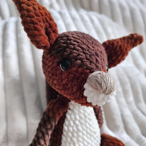 Mandula, a horgolt mókus - játék & sport - plüssállat & játékfigura - más figura - Meska.hu