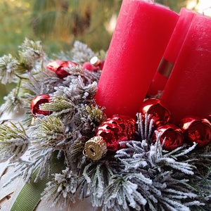 Adventi koszorú  - karácsony - adventi díszek - adventi koszorú - Meska.hu
