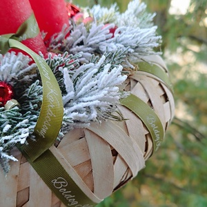 Adventi koszorú  - karácsony - adventi díszek - adventi koszorú - Meska.hu