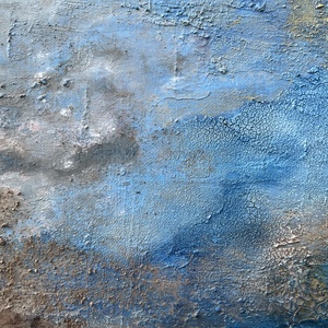 Föld és ég akril vászonfestmény - művészet - festmény - akril - Meska.hu