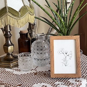 Eredeti tollrajz, három virág - művészet - grafika & illusztráció - egyéb rajzok - Meska.hu