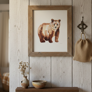 Eredeti akvarell mackó festmény - művészet - festmény - akvarell - Meska.hu