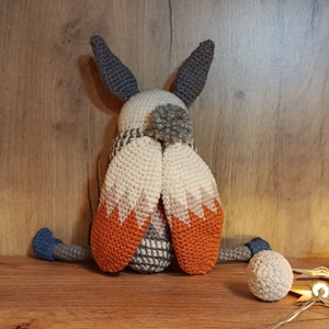 Horgolt Könyvmoly - játék & sport - plüssállat & játékfigura - más figura - Meska.hu