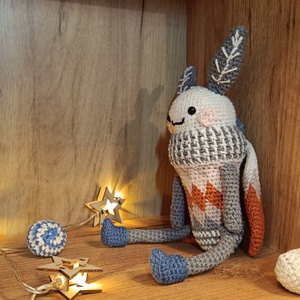 Horgolt Könyvmoly - játék & sport - plüssállat & játékfigura - más figura - Meska.hu