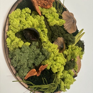 Zúzmó körkép 5 - otthon & életmód - dekoráció - asztal és polc dekoráció - zuzmódekoráció, mohadekoráció - Meska.hu