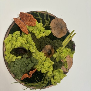 Zúzmó körkép 5 - otthon & életmód - dekoráció - asztal és polc dekoráció - zuzmódekoráció, mohadekoráció - Meska.hu