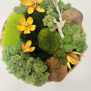 Zúzmó körkép 3 - otthon & életmód - dekoráció - asztal és polc dekoráció - zuzmódekoráció, mohadekoráció - Meska.hu