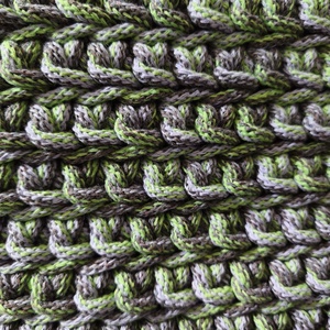 Horgolt válltáska - Tihany színben (limitált) - táska & tok - kézitáska & válltáska - válltáska - Meska.hu