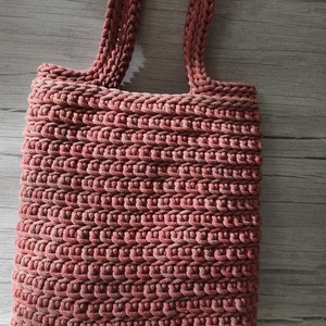 Horgolt válltáska - limitált Splendid Potpourri rózsa színben - Meska.hu