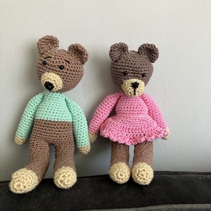 Horgolt macika, Játék & Sport, Plüssállat & Játékfigura, Maci, Horgolás, MESKA