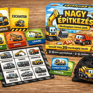  Nagy építkezés - játék & sport - táblajáték és kártyajáték - bingó - Meska.hu