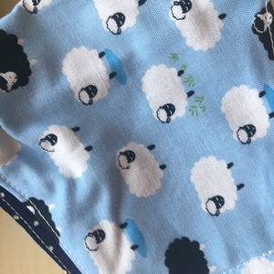 Bárányos maszk, nő gumis orrú arcmaszk, designer textil maszk - női - női - Meska.hu