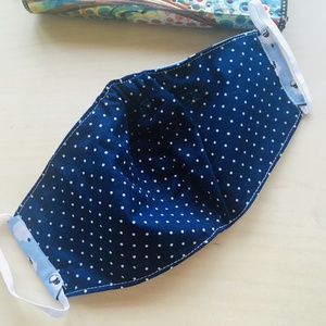 Bárányos maszk, nő gumis orrú arcmaszk, designer textil maszk - női - női - Meska.hu
