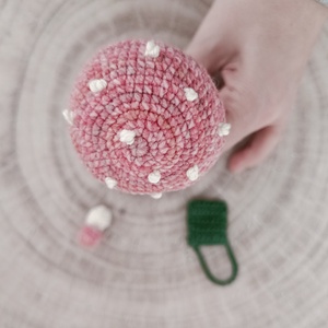 Horgolt gomba Baba - játék & sport - plüssállat & játékfigura - ember - Meska.hu