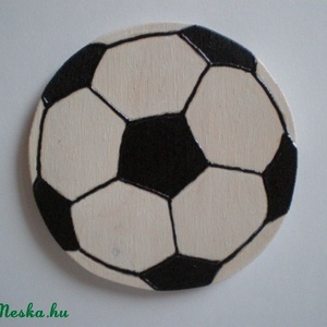 Focilabda hűtőmágnes -  - Meska.hu