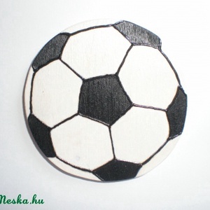 Focilabda hűtőmágnes -  - Meska.hu