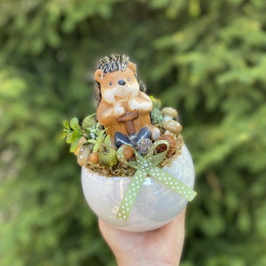 Sünis dekor, Otthon & Életmód, Dekoráció, Asztal és polc dekoráció, Asztaldísz, , MESKA