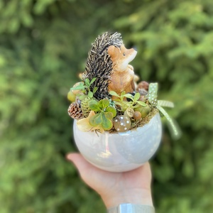 Sünis dekor - otthon & életmód - dekoráció - asztal és polc dekoráció - asztaldísz - Meska.hu