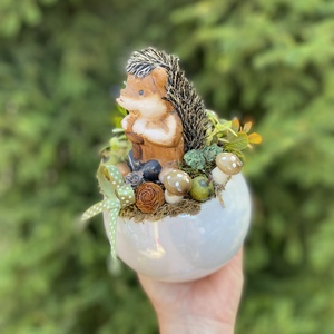 Sünis dekor - otthon & életmód - dekoráció - asztal és polc dekoráció - asztaldísz - Meska.hu