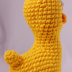 Elek, a láma amigurumi - játék & sport - plüssállat & játékfigura - láma - Meska.hu