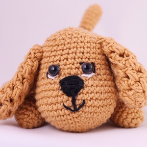 Picur, a  kölyökkutya amigurumi - Meska.hu