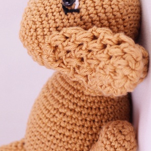 Picur, a  kölyökkutya amigurumi - játék & sport - plüssállat & játékfigura - kutya - Meska.hu