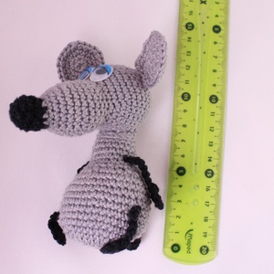 Pocak egér amigurumi - játék & sport - plüssállat & játékfigura - egér - Meska.hu