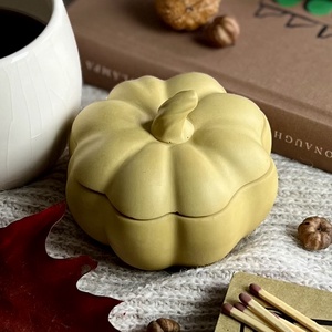 Tök gyertya tégely szójagyertyával - otthon & életmód - gyertya, illat, aroma - gyertya - Meska.hu