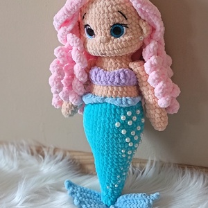 Sellő - játék & sport - plüssállat & játékfigura - plüss mesefigurák - Meska.hu