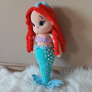 Sellő, Játék & Sport, Plüssállat & Játékfigura, Plüss mesefigurák, Horgolás, Varrás, MESKA