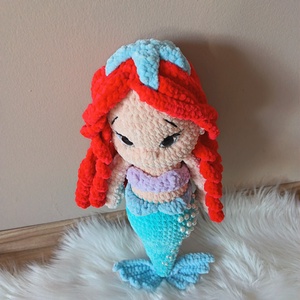 Sellő - játék & sport - plüssállat & játékfigura - plüss mesefigurák - Meska.hu