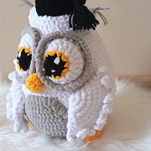 Ballagási Bagoly - játék & sport - plüssállat & játékfigura - bagoly - Meska.hu