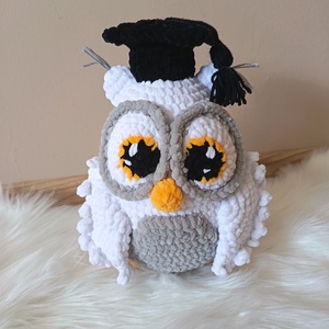 Ballagási Bagoly - játék & sport - plüssállat & játékfigura - bagoly - Meska.hu