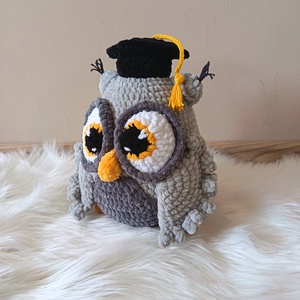 Ballagási Bagoly, Játék & Sport, Plüssállat & Játékfigura, Bagoly, Horgolás, Varrás, MESKA