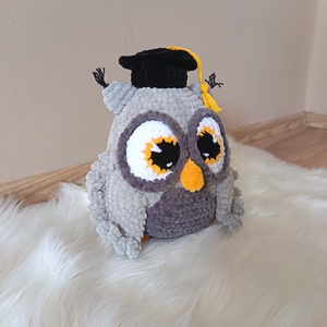 Ballagási Bagoly - játék & sport - plüssállat & játékfigura - bagoly - Meska.hu