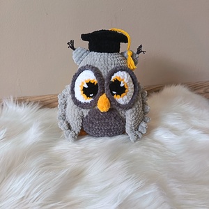 Ballagási Bagoly - játék & sport - plüssállat & játékfigura - bagoly - Meska.hu