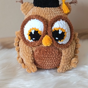 Ballagási Bagoly - játék & sport - plüssállat & játékfigura - bagoly - Meska.hu