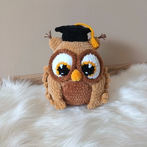 Ballagási Bagoly - játék & sport - plüssállat & játékfigura - bagoly - Meska.hu