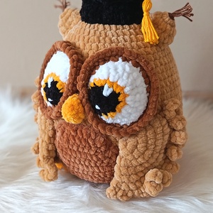 Ballagási Bagoly - játék & sport - plüssállat & játékfigura - bagoly - Meska.hu