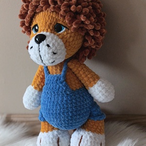 Oroszlán  - játék & sport - plüssállat & játékfigura - oroszlán - Meska.hu