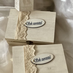 -�KÖSZÖNETTEL-ÉDESANYA-Édesanya Köszöntő-Virág Box-Szett-Szárazvirágokból-Esküvőre - esküvő - emlék & ajándék - szülőköszöntő ajándék - Meska.hu