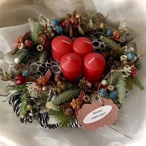 �ERDEI-ADVENT-Adventi Koszorú-REGINÁNAK- - Meska.hu