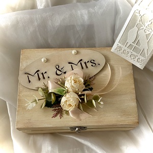 MR.andMRS.Pénzátadó és Ajándékdoboz Esküvőre- - esküvő - emlék & ajándék - nászajándék - esküvői pénzátadó doboz - Meska.hu