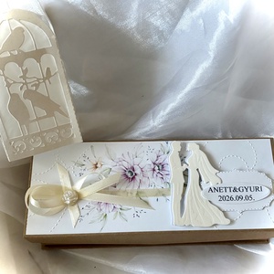 �WEDDING-DAY-Pénzátadó Dobozka- Esküvőre- - Meska.hu