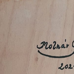 Virág dombormű dekorációs kép, 50 cm x 60 cm, pipsz fára - otthon & életmód - Meska.hu